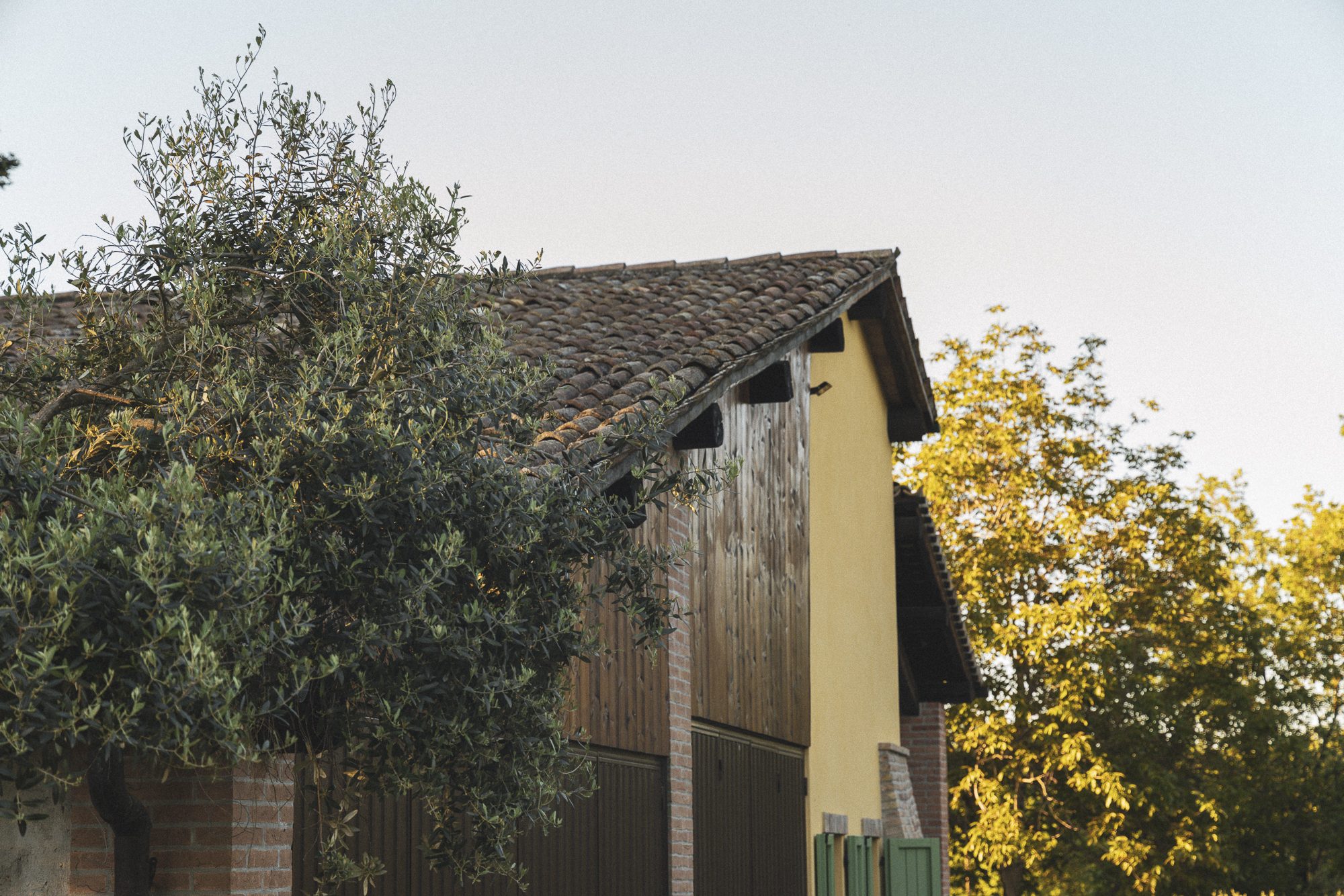 L’esterno del casale del Conventino